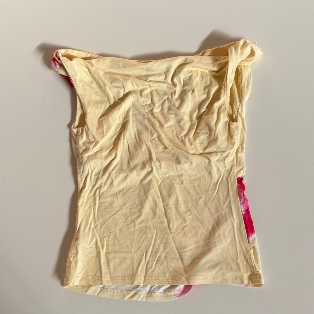 Wild Fable Yellow and Pink Floral Camisole - Picture 4 of 5